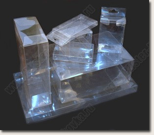 Прозрачные пластиковые коробки